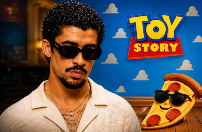 Bad Bunny se integra al elenco de Toy Story 5 como “Pizza con gafas de sol”