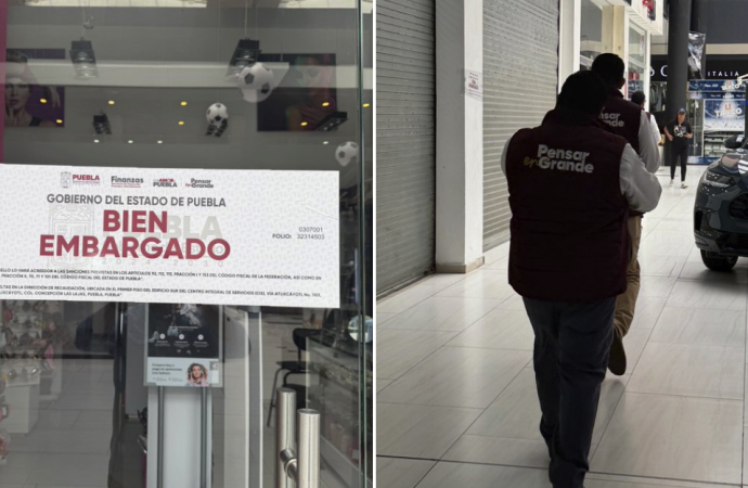 Embarga Gobierno del Estado a Plaza Dorada