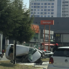 Choque, volcadura y muerte en la mañana de este domingo en la Atlixcáyotl