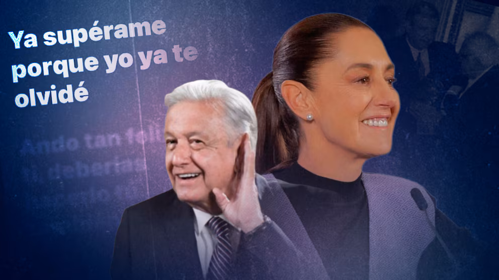 Sheinbaum responde con música a polémica sobre entrevista de Monsiváis y AMLO