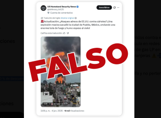 Falso que Estados Unidos esté atacando a México: explosión en Tepeaca aclara el gobierno de Puebla