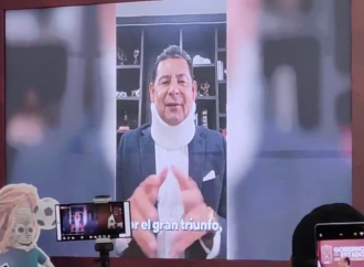 Gobierno de Puebla aclara uso de collarín por parte del gobernador Armenta