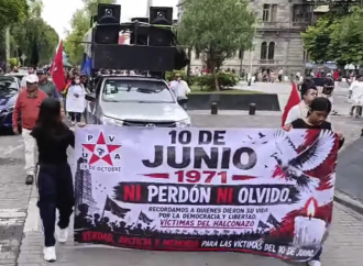 Marcha de la 28 de Octubre colapsa el tráfico en el centro de Puebla