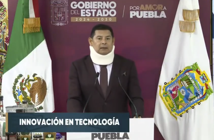 Armenta anuncia plan para incorporar 8 mil vehículos eléctricos Olinia en Puebla a partir de 2027