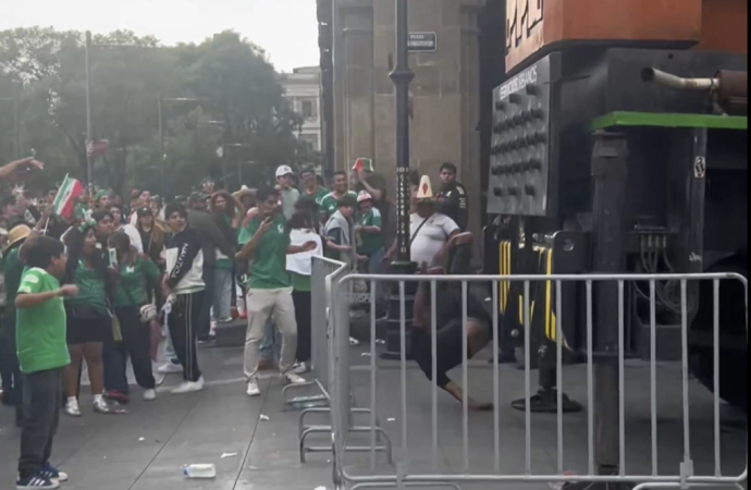 Accidente en el FanFest del Zócalo tras partido México vs Sudáfrica en la Copa del Mundo 2026