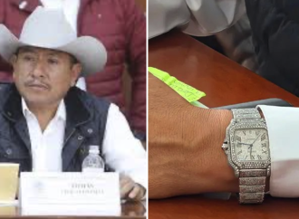 Diputado potosino Tomás Zavala González porta reloj Cartier valuado en hasta 380 mil pesos pese a baja participación legislativa