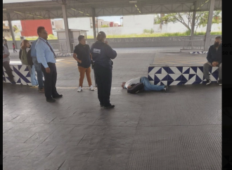 Fallece un hombre en la Terminal Margaritas de la Línea 2 de RUTA por presunto infarto