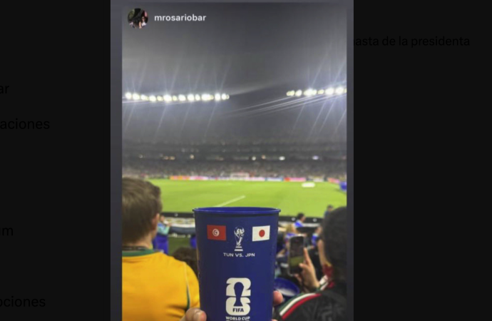 Hija del exgobernador Miguel Barbosa Huerta es vista en partido del Mundial 2026 en Monterrey