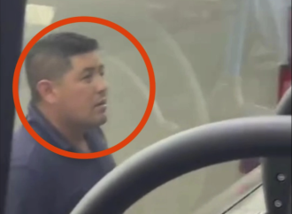 Agresión a unidad alimentadora de RUTA en Puebla genera alerta por presuntos “montachoques”