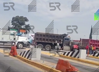 AMOTAC genera cierre parcial en caseta de San Marcos sobre la México-Puebla
