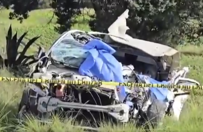 Tragedia en la México-Veracruz: mueren cuatro integrantes de una familia tras choque en Cuapiaxtla