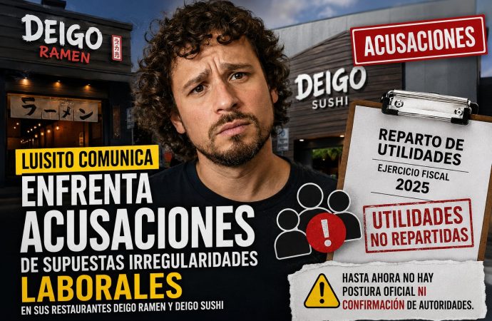 Acusan a Luisito Comunica y socios de no pagar utilidades a empleados de sus restaurantes