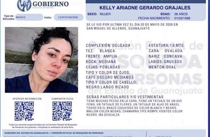 Desaparece nieta de Paquita la del Barrio tras salir de centro de rehabilitación en Guanajuato