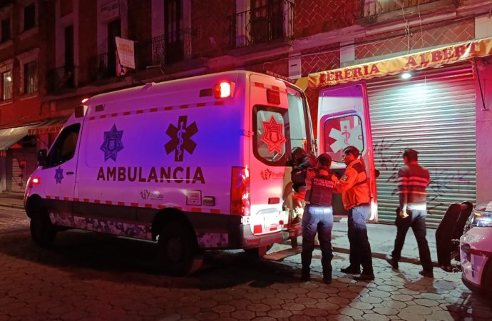 Bebé nace en las calles del centro histórico de Puebla durante la madrugada de este viernes