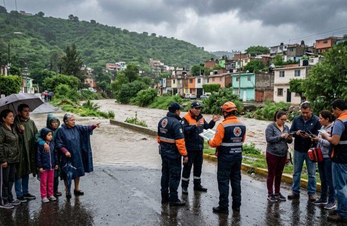 Persistirán lluvias en Puebla durante julio; así fue la tormenta de ayer