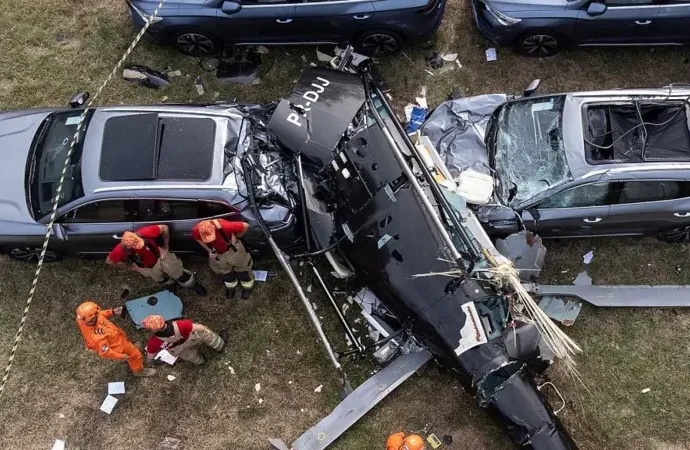 Choque de helicópteros en Río de Janeiro deja seis muertos, entre ellos el youtuber Gaspi y el cantante Oliver Tree