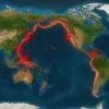 Cinco terremotos sacuden el Cinturón de Fuego del Pacífico en menos de 24 horas