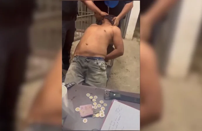 Exhiben tortura de policías de Coquimatlán contra detenido; CDHE inicia investigación