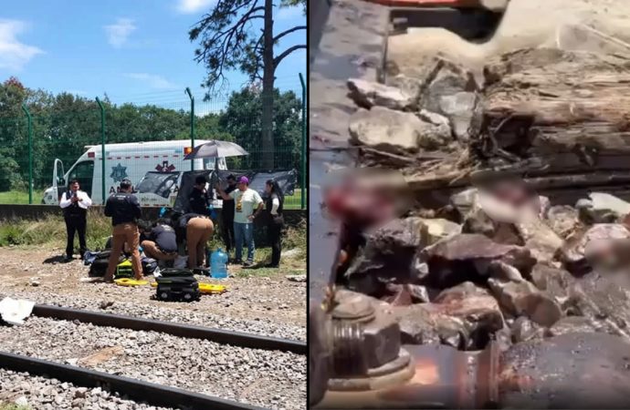 Joven de 34 años es atropellado y mutilado por tren en Bosques de Amalucan