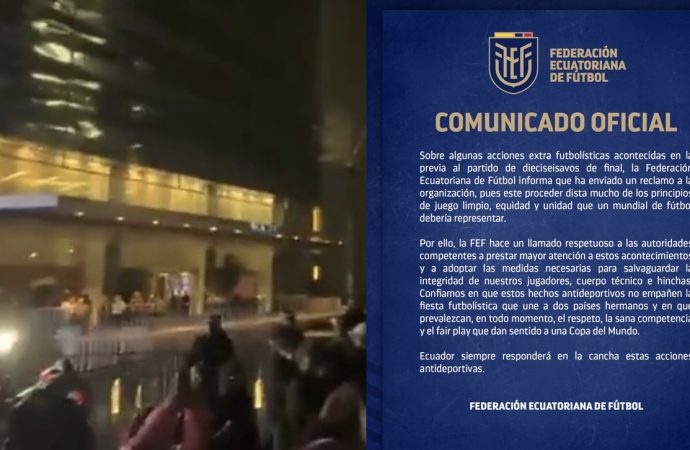Federación Ecuatoriana de Fútbol presenta queja por hostigamiento en hotel de Ciudad de México
