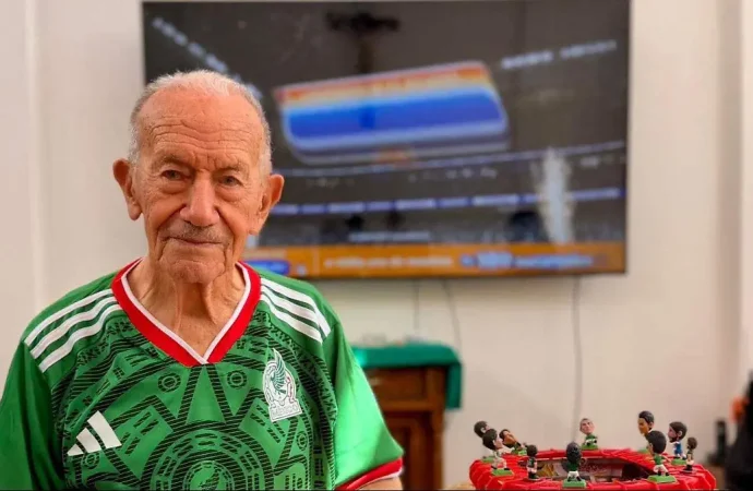 Cheché, el tlaxcalteca de 99 años que ha vivido todos los mundiales