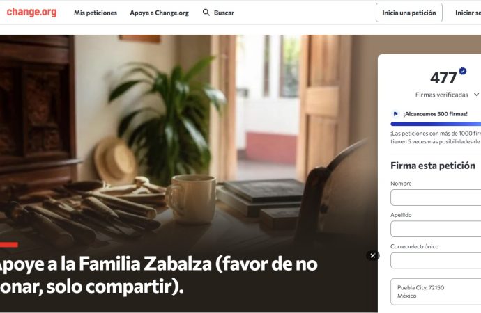 Petición en Change.org busca apoyo para Rafael Zabalza, acusado de ser el Tirador de la Atlixcáyotl