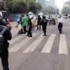 Desalojan a aficionados que seguían celebrando en Reforma tras triunfo de México en el Mundial