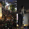 Aficionados poblanos derriban semáforos en Avenida Juárez tras triunfo de México en Mundial 2026