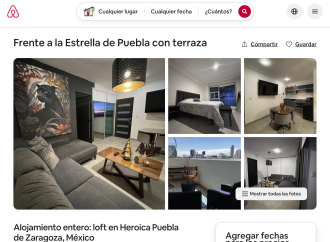 Airbnb consolida su presencia en Puebla con más de 9 mil habitaciones registradas