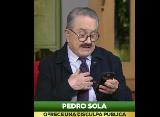 Pedro Sola ofrece disculpas tras polémica por comentario sobre maltrato animal