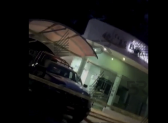 Intento de robo en sucursal del Banco del Bienestar en Nanacamilpa, Tlaxcala
