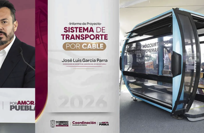 El cablebús en Puebla, una estrategia para reducir tiempos y mejorar la movilidad urbana