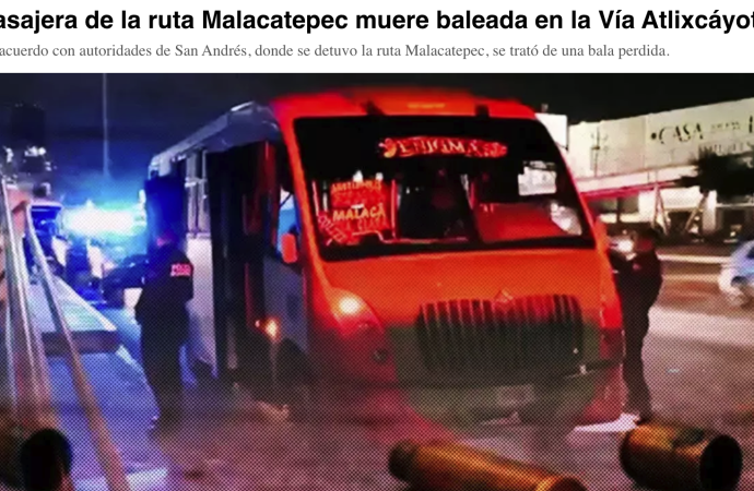 Dos muertes y varios ataques en Puebla podrían estar vinculados al presunto tirador de la Vía Atlixcáyotl