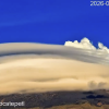 El Popocatépetl mantiene actividad en Amarillo Fase 2 y amanece con nubes lenticulares