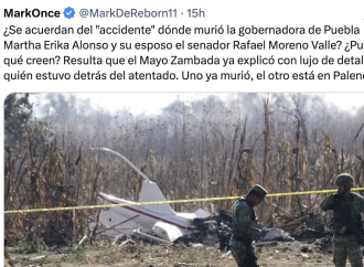 Reviven teorías sin sustento sobre la muerte de Martha Erika Alonso y Rafael Moreno Valle