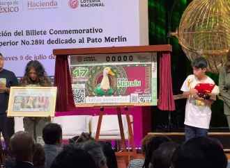 El Pato Merlín, símbolo popular de la Copa Mundial 2026, ya cuenta con billete conmemorativo de Lotería Nacional