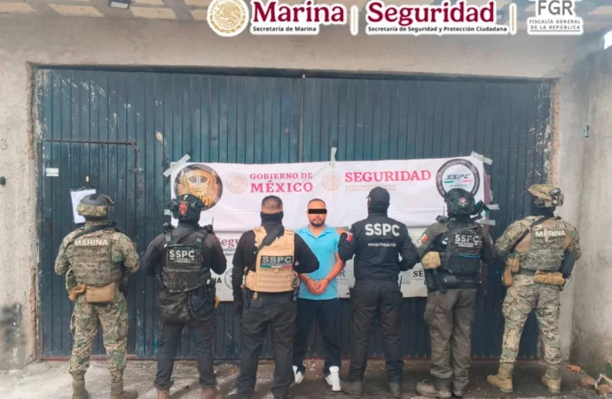 Detienen en Nayarit a presunto operador del CJNG en Puebla, Nayarit y Jalisco