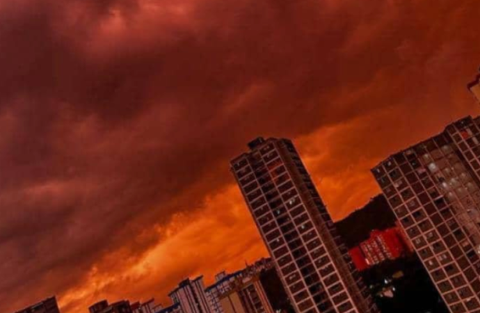 Cielo rojo en Venezuela tras sismos se debe a un fenómeno óptico, no a actividad sísmica