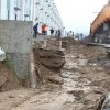 Deslave afecta viviendas en Veracruz tras lluvias; obra entregada en enero por Claudia Sheinbaum