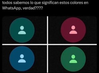 Los colores de los contactos en WhatsApp no indican bloqueos ni relaciones personales
