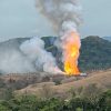 Pozo de PEMEX en Veracruz lleva más de 130 días en fuga e incendio sin control