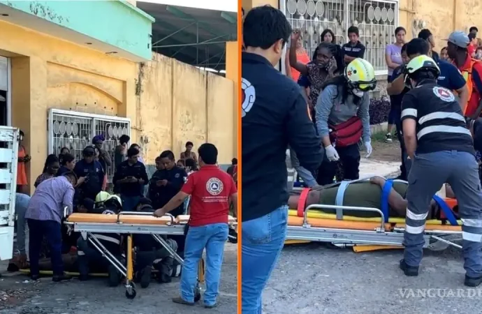 Mujer haitiana se lanza de edificio en Tapachula tras sismo de 7.4 en Chiapas