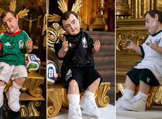 El Niño Dios de la Catedral Metropolitana luce el uniforme de la Selección Mexicana por el Mundial 2026
